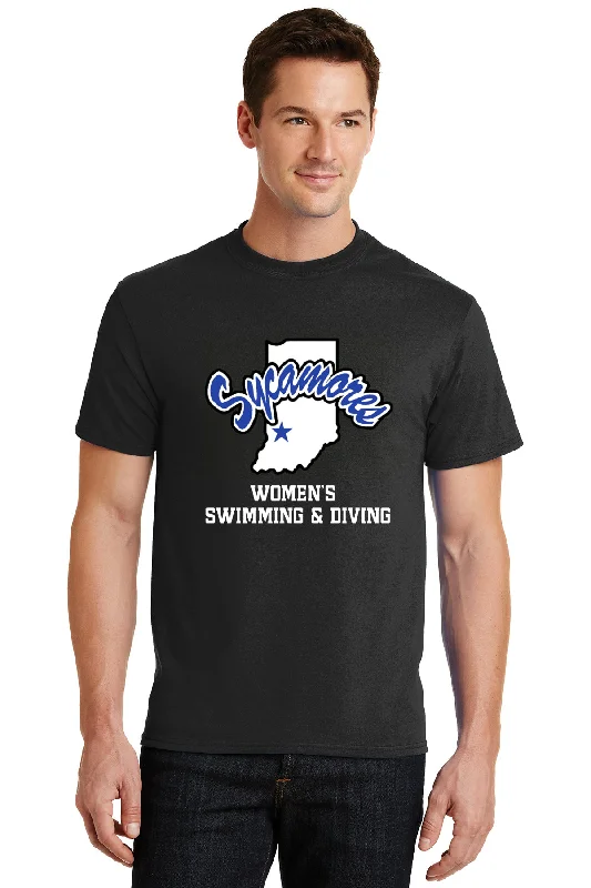 Port & Company® Sycamores Women's Swimming & Diving Core Blend Tee