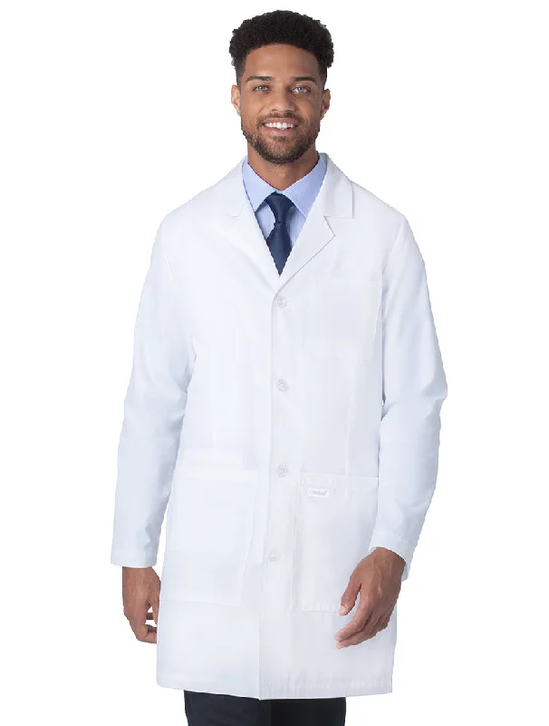 Landau Unisex 4-Pocket Mid-Length Lab Coat