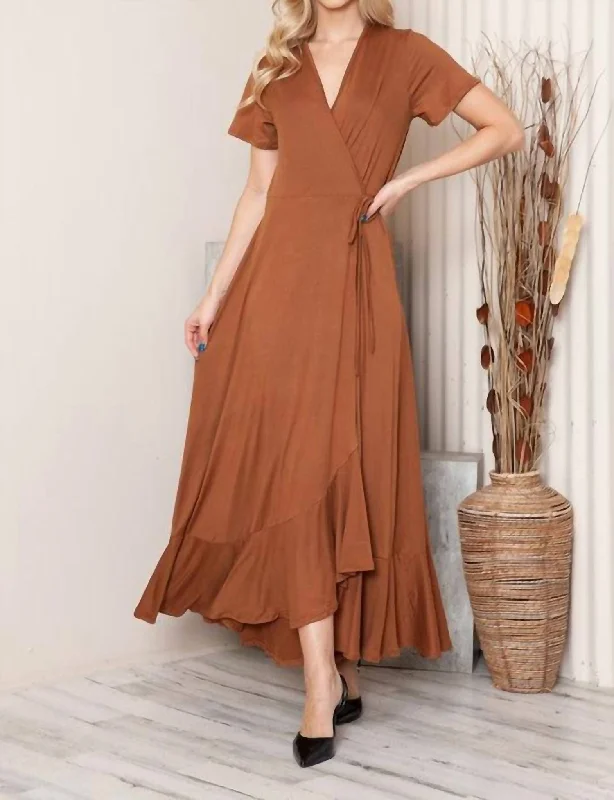 Archer Dress In Camel