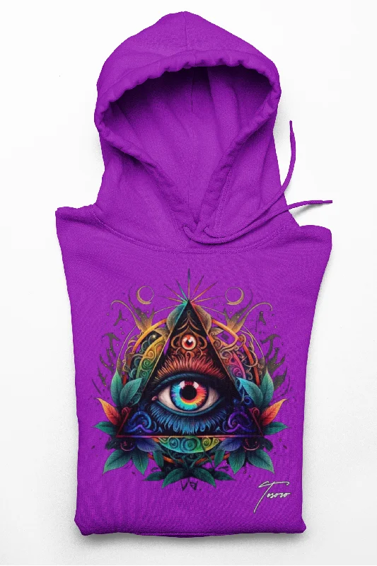 CALMING EYE WOMENS HOODIE