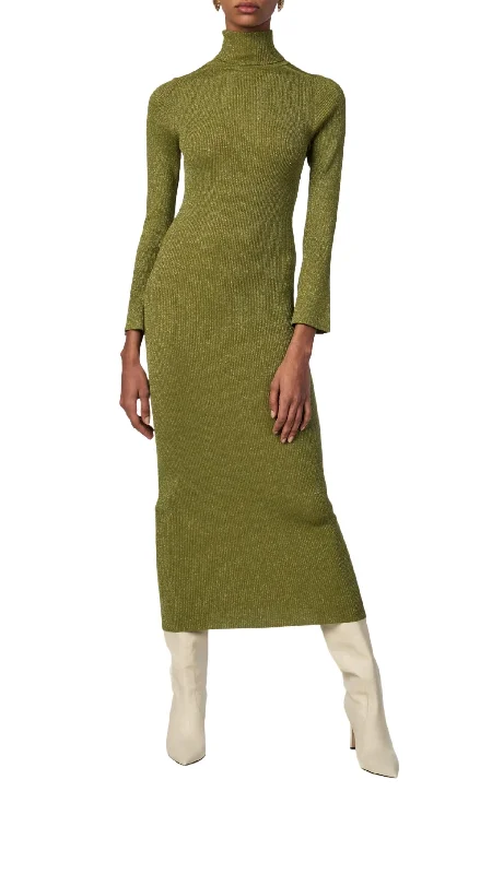 Charluna Dress In Olive