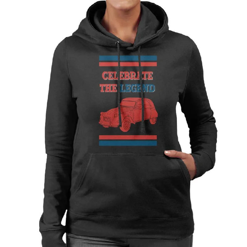 Citroën 2CV Celebrate The Legend Women's Hooded Sweatshirt