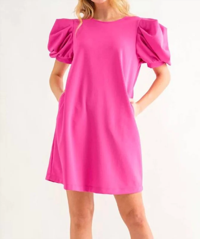 Monica Dress In Pink