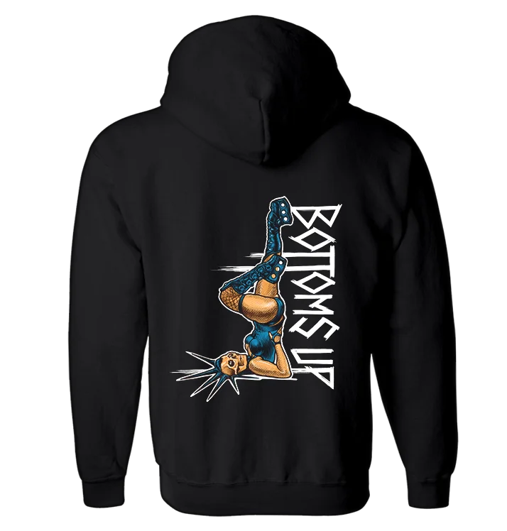 BOTTOMS UP - 'Elle Sparks' Zip-Up Hoodie