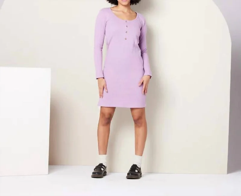 Aminah Dress In Lavender