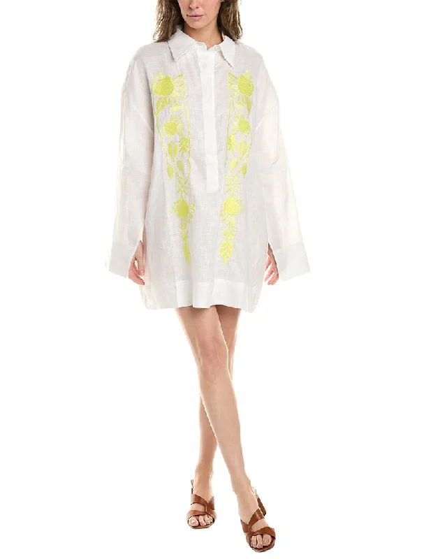 Cynthia Rowley Scalea Embroidered Dress