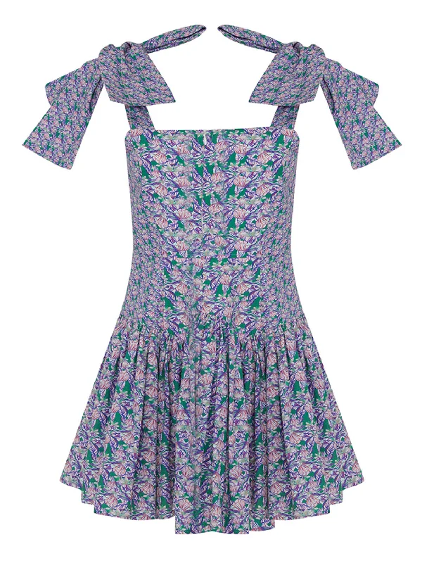 Amelia Metaverse Printed Dress