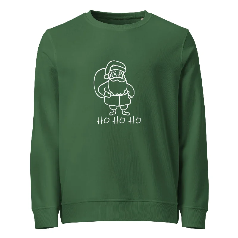 Ho Ho Ho Graphics Organic Sweatshirt