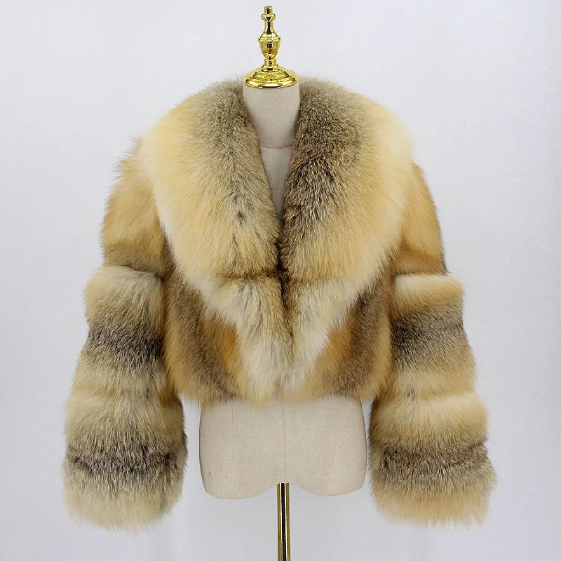 golden island fox fur