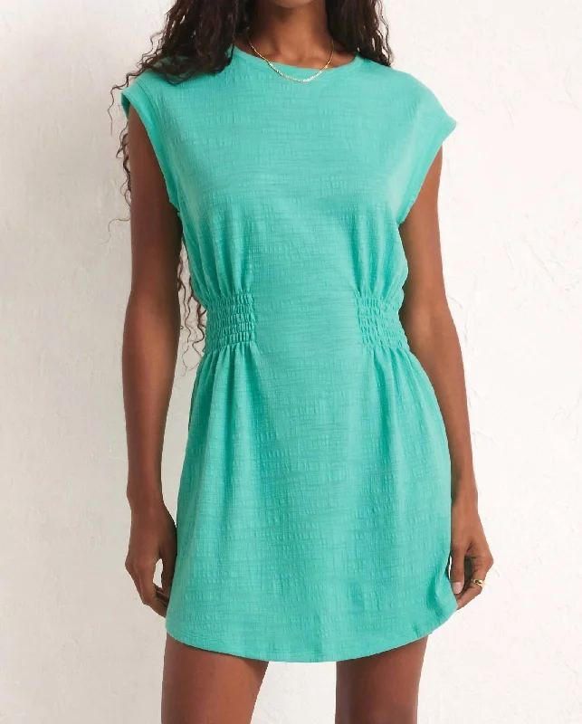 Rowan Knit Dress In Green