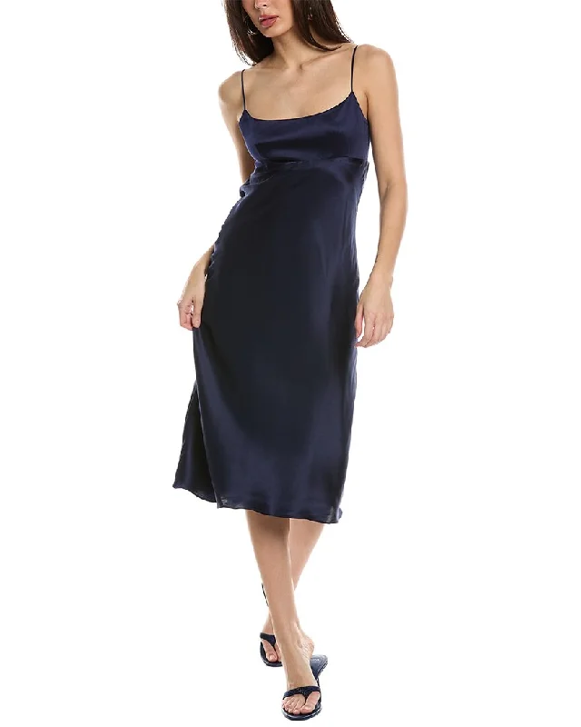 Amanda Uprichard Breeze Silk Midi Dress