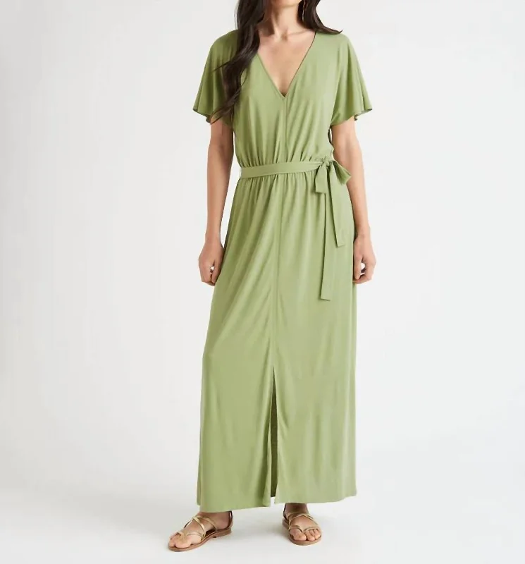 Arlo Maxi Dress In Bamboo