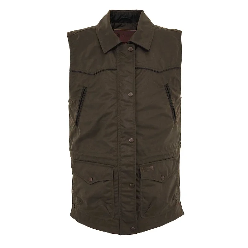 Outback Trading Co. Round Up Womens Bronze Vest