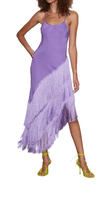 Cristina Dress In Purple