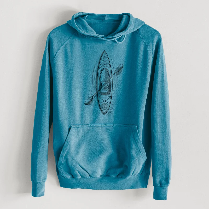 Kayak  - Mid-Weight Unisex Vintage 100% Cotton Hoodie