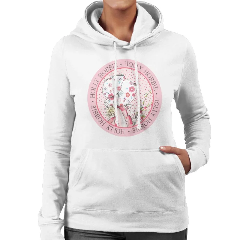 Holly Hobbie Classic Circle Women's Hooded Sweatshirt