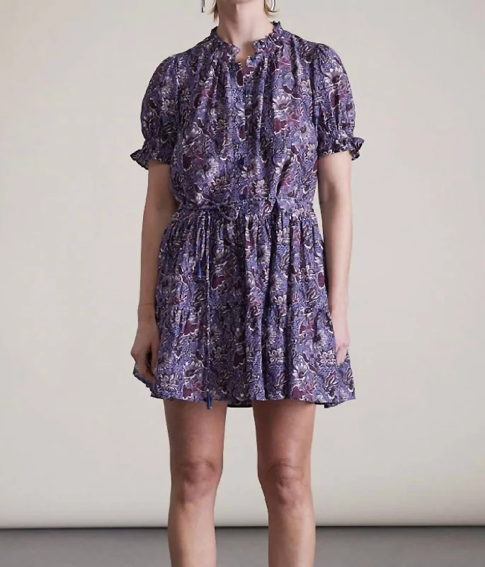 Las Alturas Mini Dress In Dutch Floral