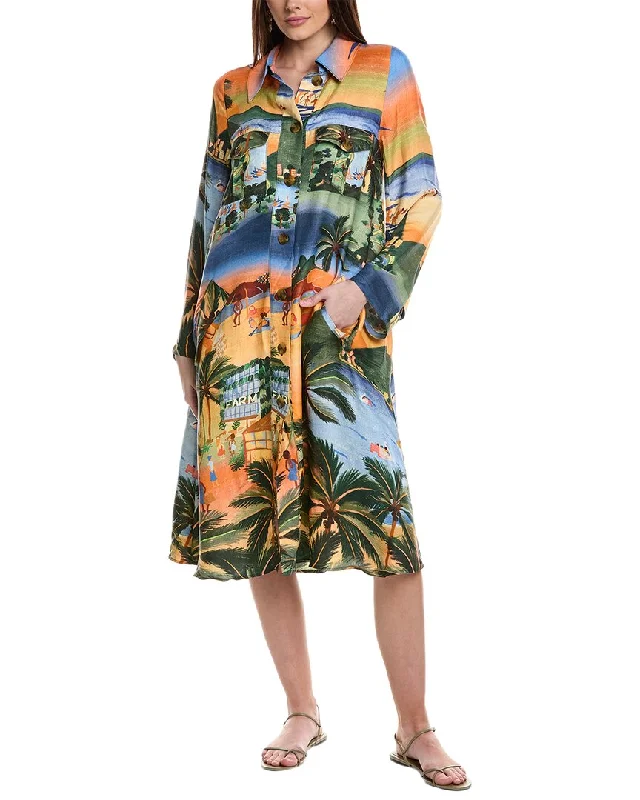 FARM Rio Carioca Midi Dress