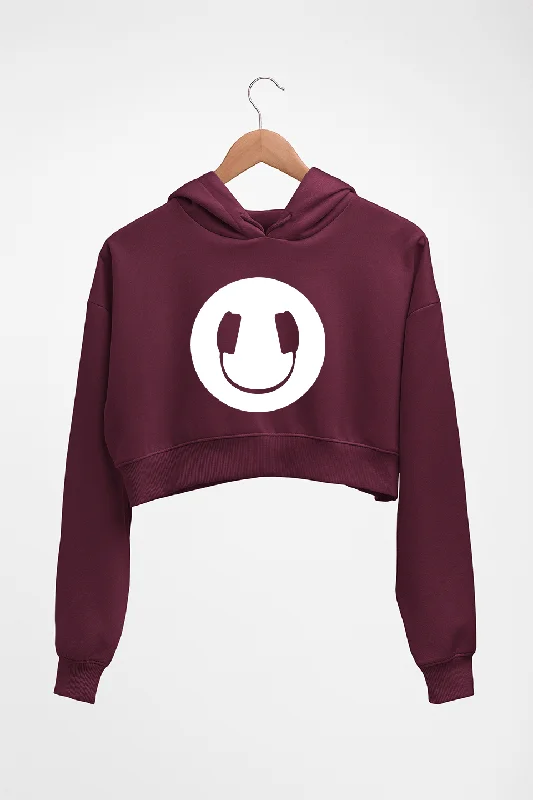 Headphone Eye Crop HOODIE FOR WOMEN