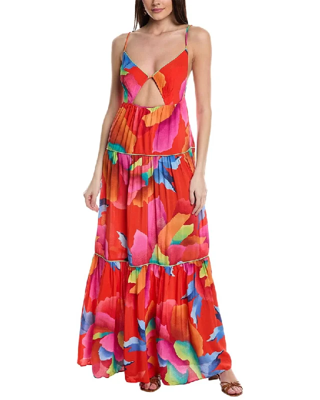 FARM Rio Ombre Chita Maxi Dress