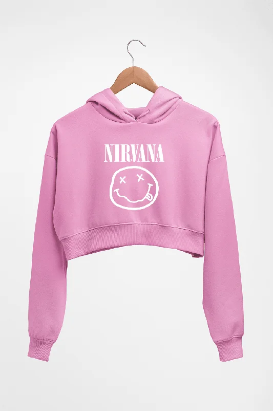 Nirvana Crop HOODIE FOR WOMEN